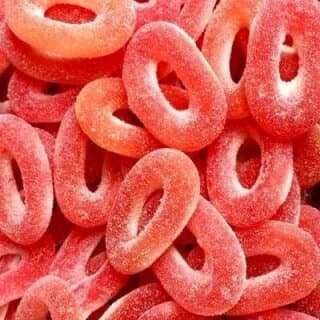 Anneaux fraises acides