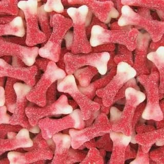 Os rouges et blancs sucrés